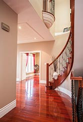 Stairs and flooring